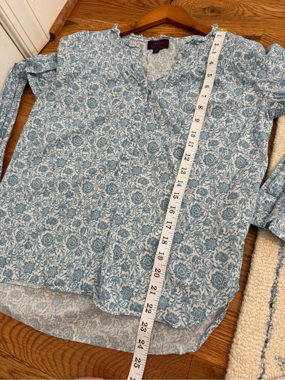 J. Crew crew ruffle